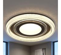 Globo Deckenleuchte Deckenlampe Cucina LED CCT Dimmer Cristalli Con Telecomando