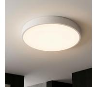 Globo Deckenleuchte LED CCT Metall Weiß Rund D 37,8 cm 1 Luce Wohnzimmer Küche