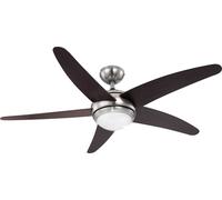 Globo Design Ventilatore Fabiola 132 CM con Telecomando E Illuminazione