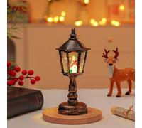 Globo di neve natalizio Lanterna natalizia musicale per la camera dei