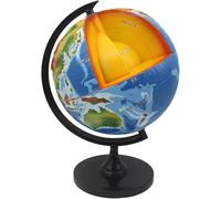 Globo for l'aula, modello strutturale interno della Terra, struttura del movimento crostale del terreno, struttura del nucleo e del mantello, insegnamento scientifico interattivo.