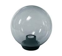 Globo Fume' con Base e Portalampade Ø 300 mm Max 75 W 2 Pezzi