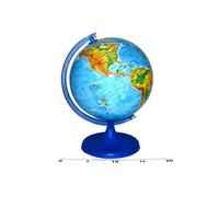 Globo geografico 16 cm