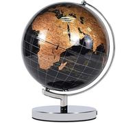 Globo Geografico 9.8 Pollici di Diametro Globo Mondiale 360 Gradi Rotante Globo Educativo Antico Desktop Mappa Geografica Globo per Ufficio, Style F