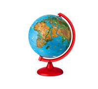 Globo geografico illuminato Zoo Globe - diametro 26 cm - Tecnodidattica
