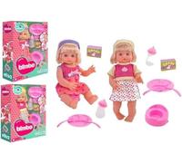 BAMBOLA BEVE/BAGNA 40CM C/ACCESSORI 2ASS.