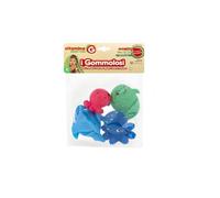 Globo - Gommolosi Animali Marini 4 Pezzi, Rosa Azzurro