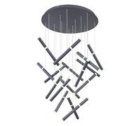 GLOBO HÄNGELEUCHTE Metall Graphit, 1XLED Illuminazione, Grafite