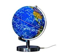 Globo illuminato 3 in 1 per bambini e adulti con mappa delle costellazioni, lampada che cambia colore per apprendimento e istruzione, luce notturna per camera dei bambini e decorazione da scrivania