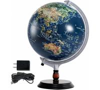 Globo illuminato a LED Globo educativo desktop Globo geografico...(12in a)