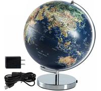 Globo illuminato a LED Globo educativo desktop Globo geografico...(12in B)
