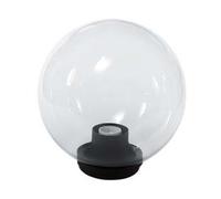 Globo Incolore con Base e Portalampade Ø 300 mm Max 75 W 2 Pezzi