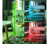 Globo Lampada A Piantana LED Wassersäule RGB Deko Pesci, Cambio Colore