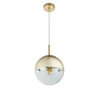 Globo Lighting Varus lampada sospesa 1x40 W trasparente-oro 15855