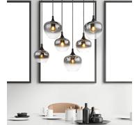Globo Lighting Maxy lampada sospesa 6x40 W nero 15548-6H