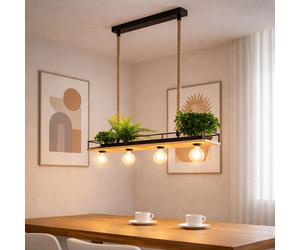 Globo Lampada A Sospensione Pendelleuchte Led Per Tavolo In Fattoria 95 cm