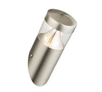 Globo - Lampada da parete per esterni illuminazione Fosca, argento