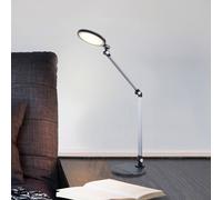 Globo Lampada da scrivania a LED Konsti, altezza 90 cm, nero, metallo Globo