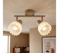 Globo PLANTA Lampada Soffitto LED Deckenlampe Beige Orientabile 25 cm