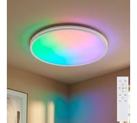 Globo Lampada Da Soffitto LED Dimmabile RGB Bianco Effetto Arcobaleno [EEK: E]