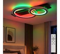 Globo Lampada Da Soffitto LED RGB Dimmabile Con Telecomando, 63 Cm