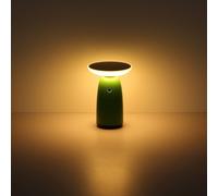 Globo Lampada da tavolo LED solare 36625, verde, metallo, 23 cm, dimmerabile Globo