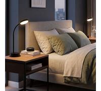 Globo Lampada Da Tavolo LED Touch Dimmer 1 Fiamma Set 2 Pezzi Nero