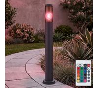 Lampada con Piedistallo per Esterni Piantana LED Acciaio Dimmerabile RGB Remoto [EEK: F]
