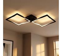 Globo Lampada Design Da Soffitto LED Schwenkbar Nera 2 Luci 3000K 1200Lm [EEK: Non valutato]