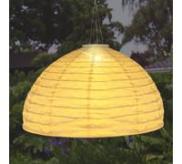 Globo Lampada LED a sospensione 33982, bianco, lino, plastica 33982
