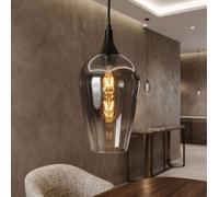 Globo Lampada Soffitto Pendellampe Cromata Vetro 120 cm Per Tavolo Pranzo [EEK: Non valutato]
