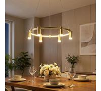 Globo Lampadario Hängelampe Pendelleuchte LED, Oro, 120 cm, 58 W