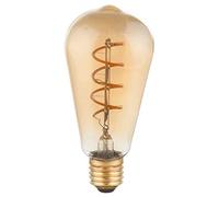 Globo Lampadina LED E27 Duban a forma di pera Edison filamento ambra