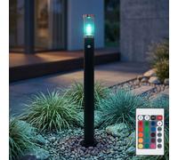 Globo Lampione Da Esterno Stehleuchte RGB LED IP44 Con Sensore E Telecomando