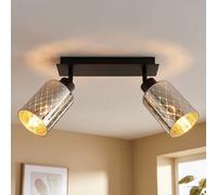 Globo LED Plafoniera Verstellabile Camera Spot mobile L 46 cm, Nero [EEK: F]