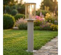 Globo LED Standleuchte Außen Edelstahl Glas Sand H60 cm IP54 230V 7W [EEK: PER]