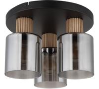 Globo Lighting Aleidis lampada da soffitto 3x25 W nero-fumé 15768-3D