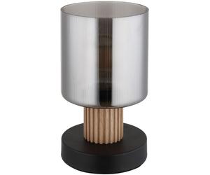 Globo Lighting Aleidis lampada da tavolo 1x25 W nero-fumé 15768T