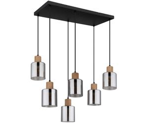 Globo Lighting Aleidis lampada sospesa x25 W nero 15768-6
