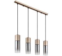 Globo Lighting Annika lampada sospesa 4x25 W fumé-oro 21000-4HCA