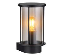 Globo Applique da esterno Gracey, nero, altezza 25,2 cm, acciaio inossidabile Globo