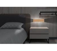 GLOBO LIGHTING Applique da Parete Siegfried 12 W Effetto Legno Marrone 41751W-12