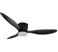 Globo Lighting Armando lampada ventilatore da soffitto 1x20 W nero 03666S