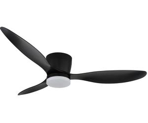 Globo Lighting Armando lampada ventilatore da soffitto 1x20 W nero 03666S