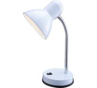 Globo Lighting Basic lampada da scrivania 1x40 W bianco-cromo 2485