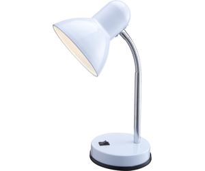 Globo Lighting Basic lampada da scrivania 1x40 W bianco-cromo 2485