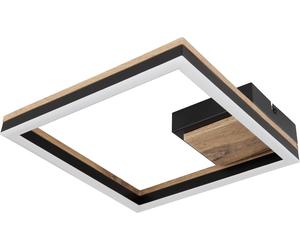 Globo Lighting Beatrix lampada da soffitto 1x12 W nero-legno 67297D