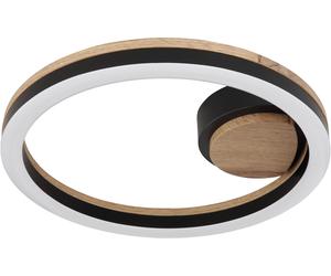 Globo Lighting Beatrix lampada da soffitto 1x12 W nero-legno 67298D