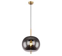 Globo Lighting Blacky I lampada sospesa 1x60 W ottone-fumé 15345H1MM