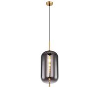 Globo Lighting Blacky I lampada sospesa 1x60 W ottone-fumé 15345H2MM